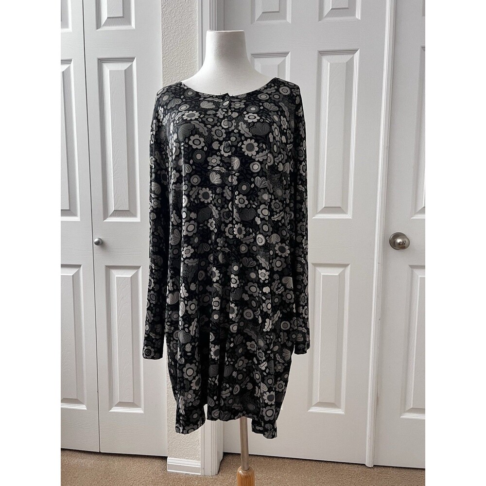 Gudrun Sjoden - Comfortable Long Sleeve Dress / Top - XXL - 2XL